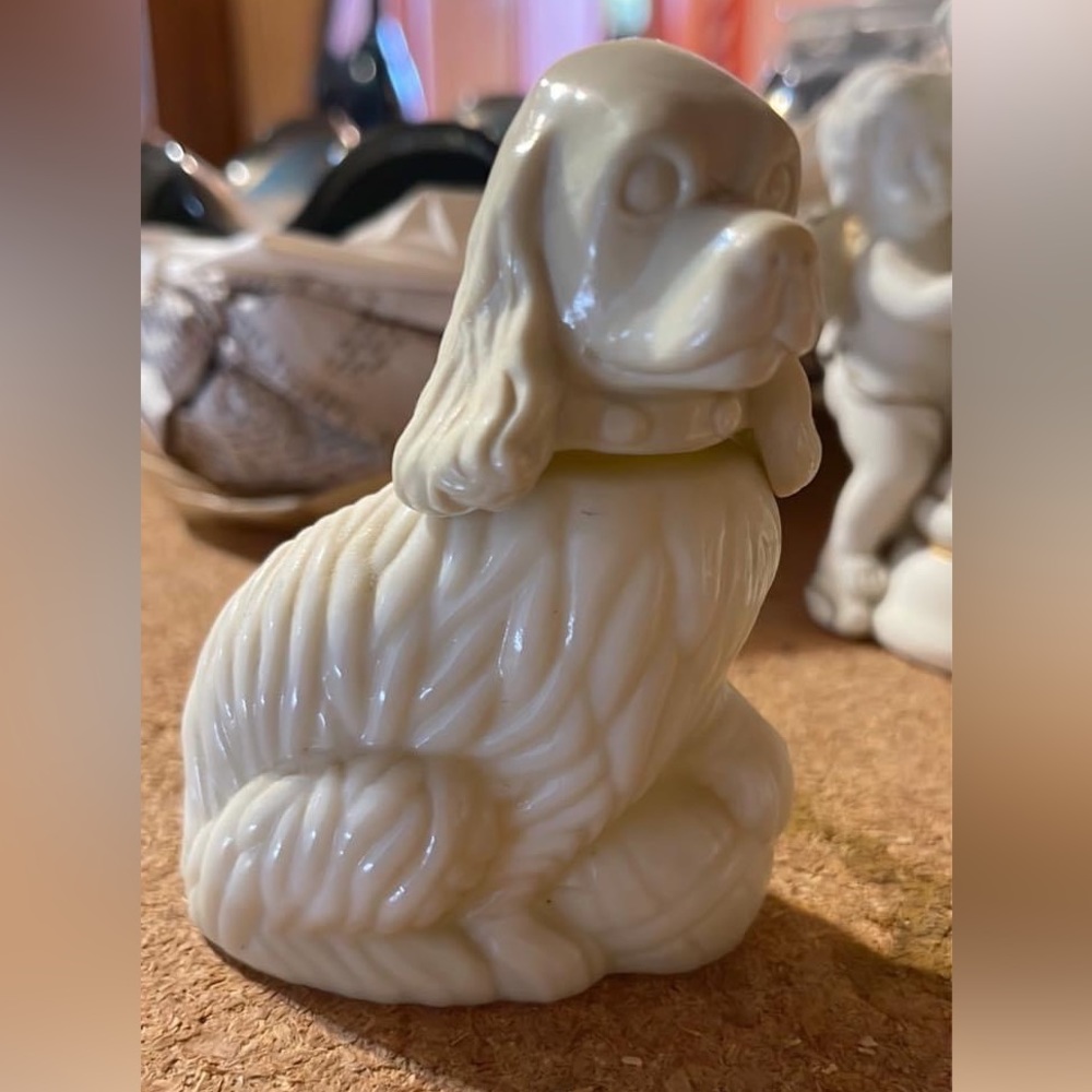 Vintage Avon Dog & Cat Figurines